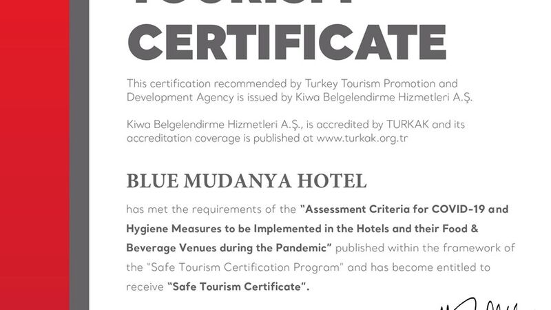 BLUE MUDANYA HOTEL